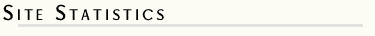 Site Statistics